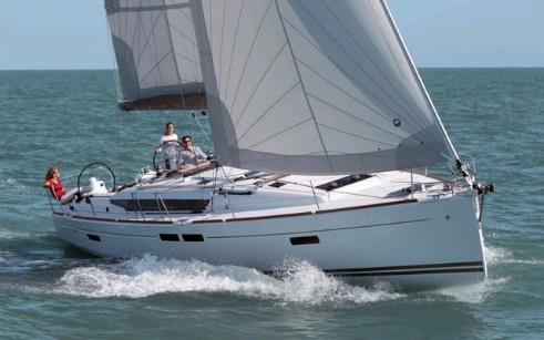 Voilier sous voiles